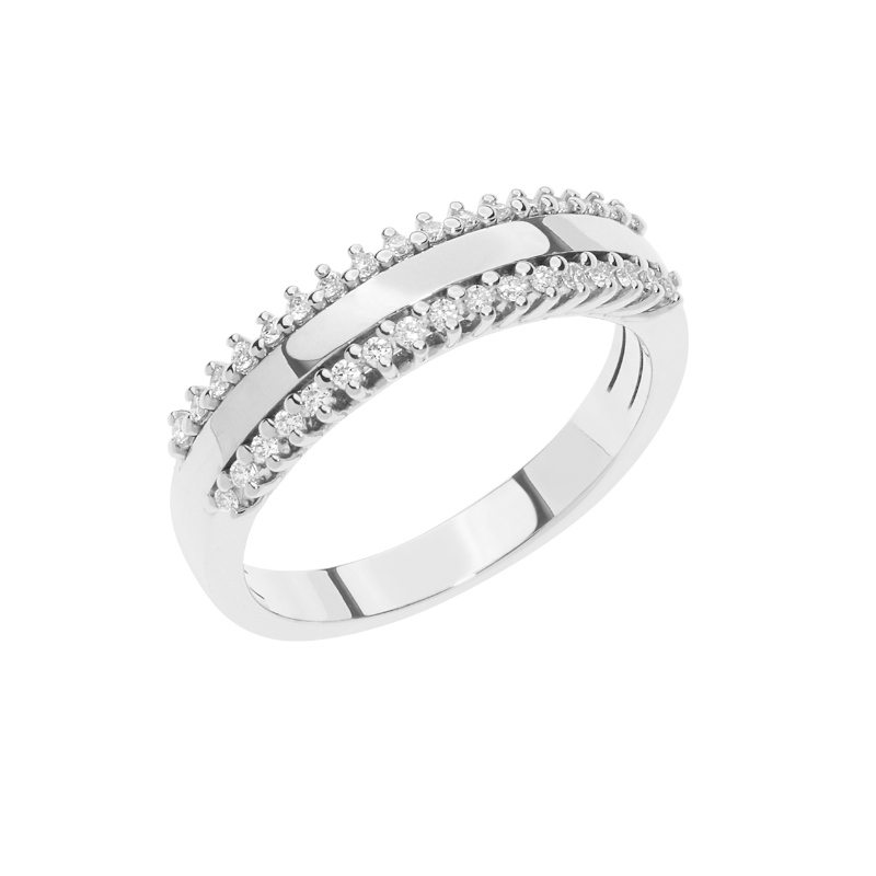 Anillo femenino de plata esterlina 925 con ajuste de garra anillo de compromiso artesanal China Ruifanbao fábrica de procesamiento de joyas